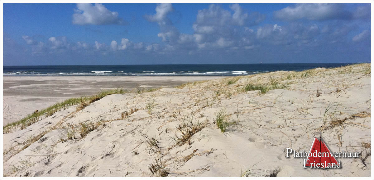Vlieland duinen en strand